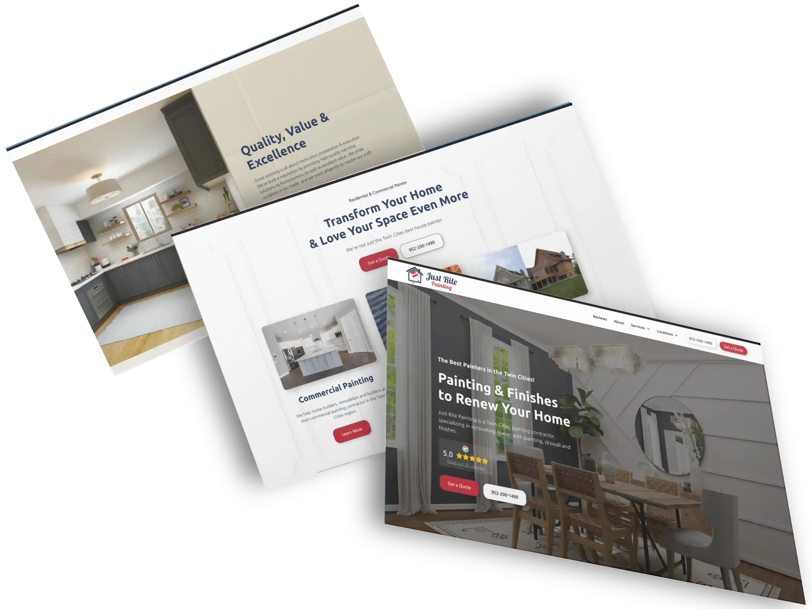 See site by Feedbackwrench  Design & Marketing for Painting